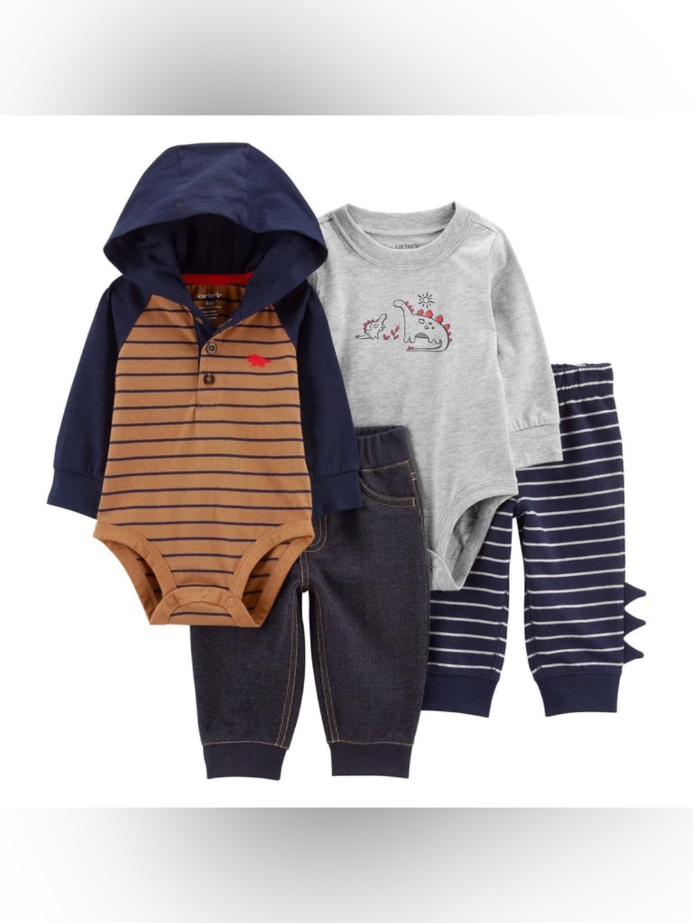 CARTER’S | Boys 4 Piece Dinosaur Set